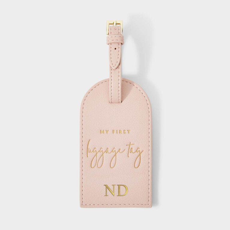 My First Luggage Tag In Pink