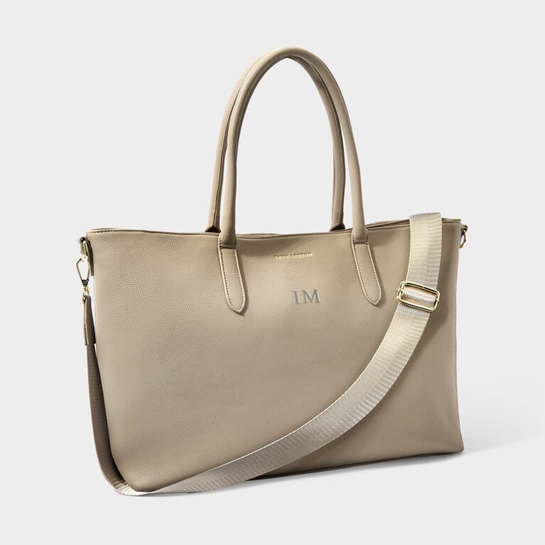Soho Weekend Bag in Light Taupe