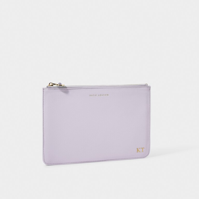 Birthstone Pouch 'February' in Light Lilac