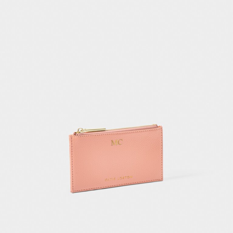 Lea Coin Purse And Card Holder in Coral