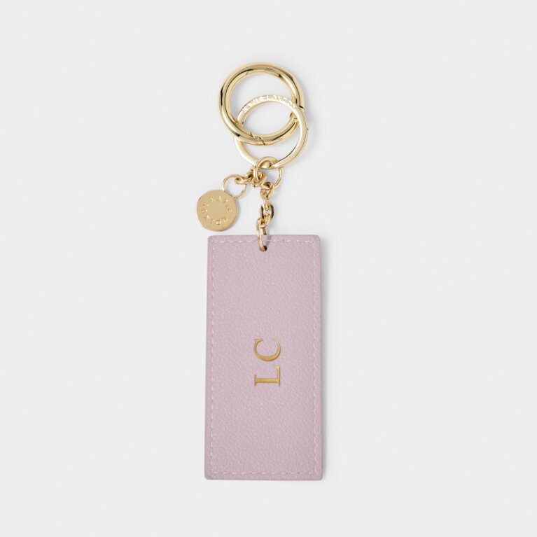 Chain Keychain 'Home Sweet Home' in Lilac