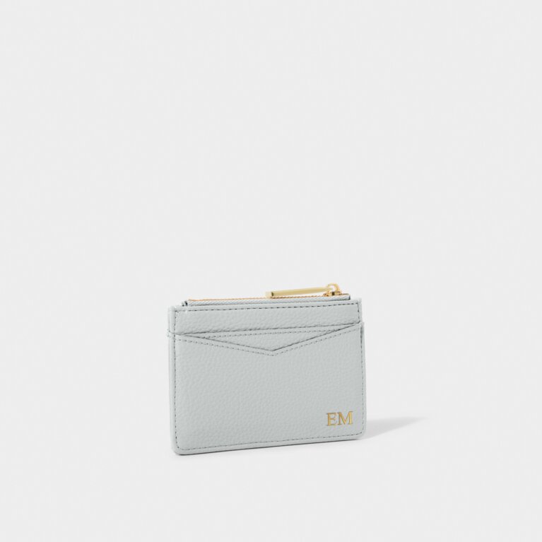 Cleo Coin Purse And Card Holder in Cool Grey
