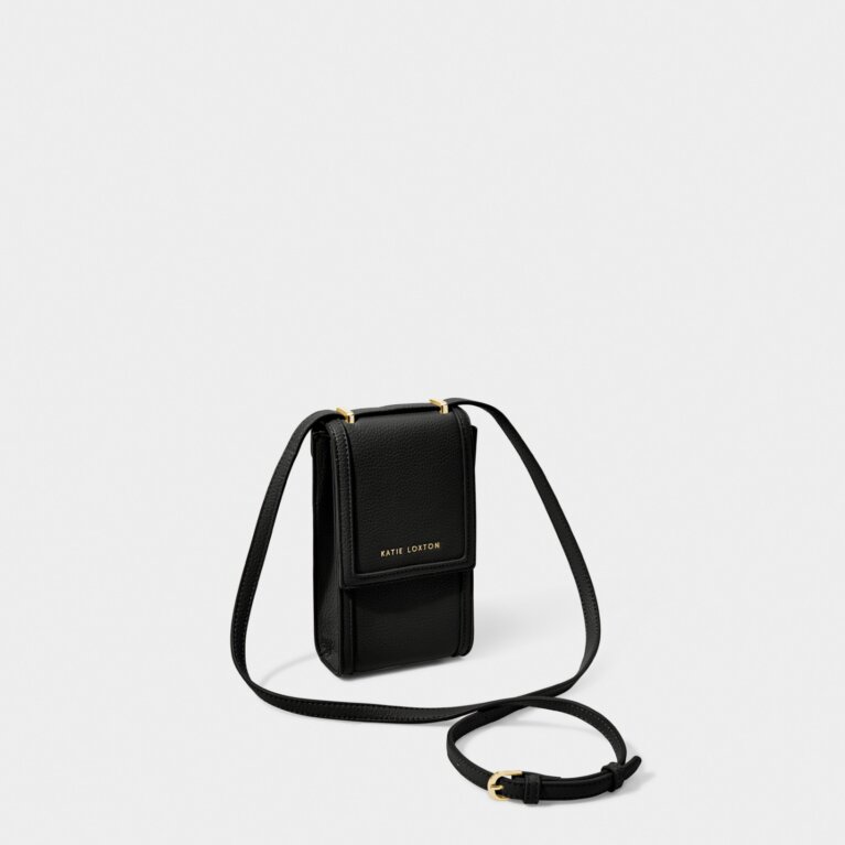 Cleo Phone Bag in Black