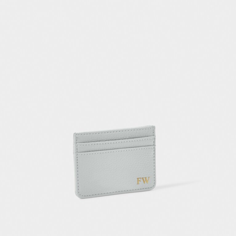Millie Card Holder in Cool Gray