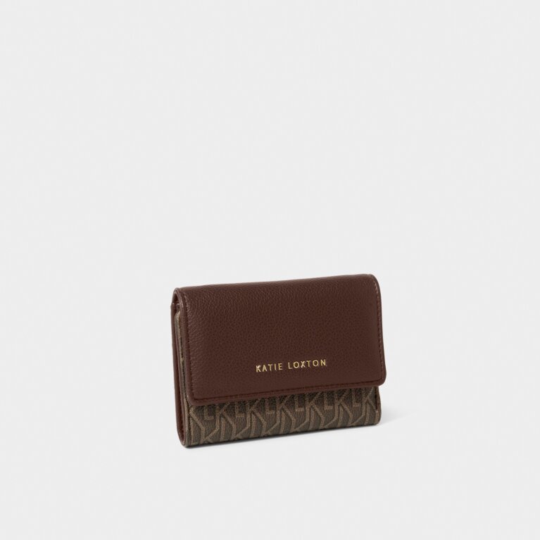 Signature Wallet in Chocolate