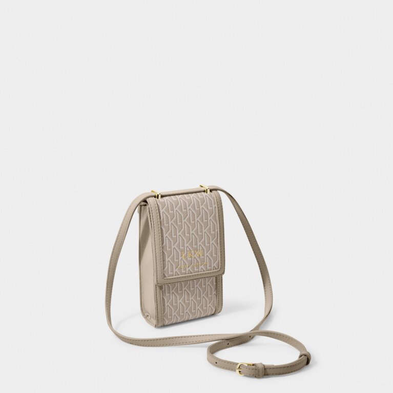 Signature Cell Bag in Taupe