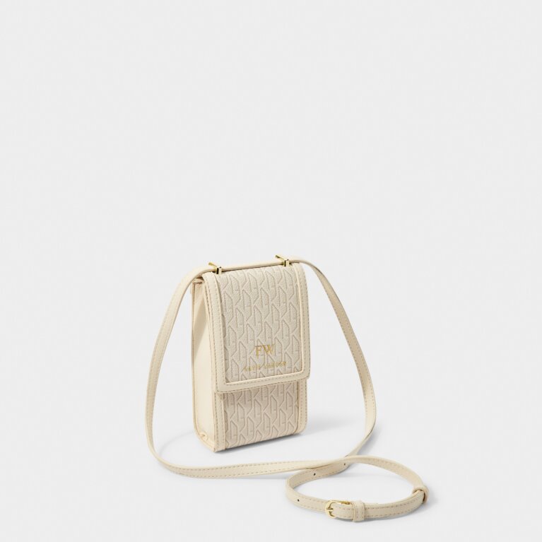 Signature Cell Bag in Off White