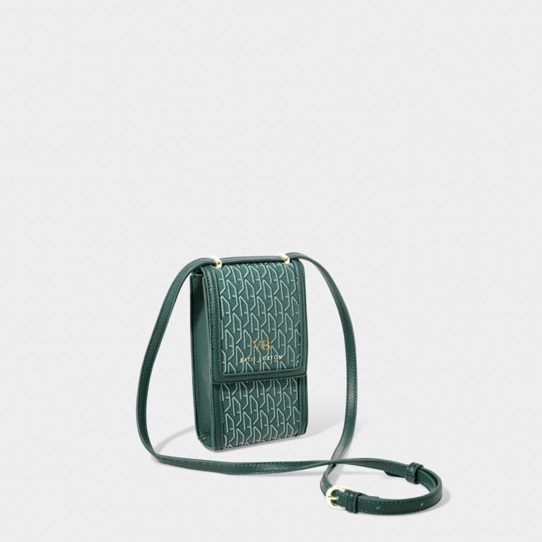 Signature Cell Bag in Emerald Green