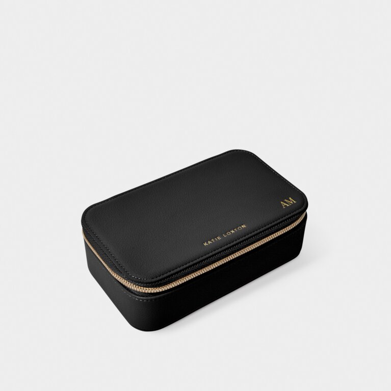 Pebble Jewelry Box 'You Are Golden' in Black