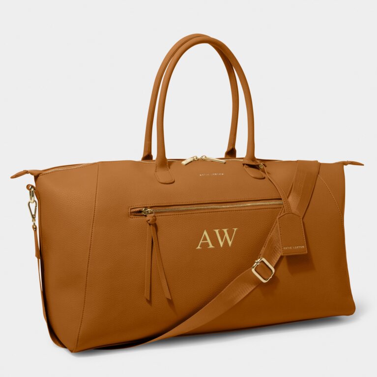 Mayfair Weekender Bag In Tan