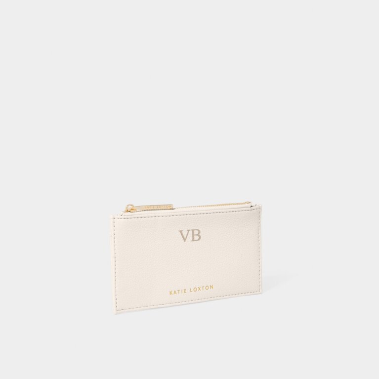 Fay Coin Purse And Card Holder in Off White