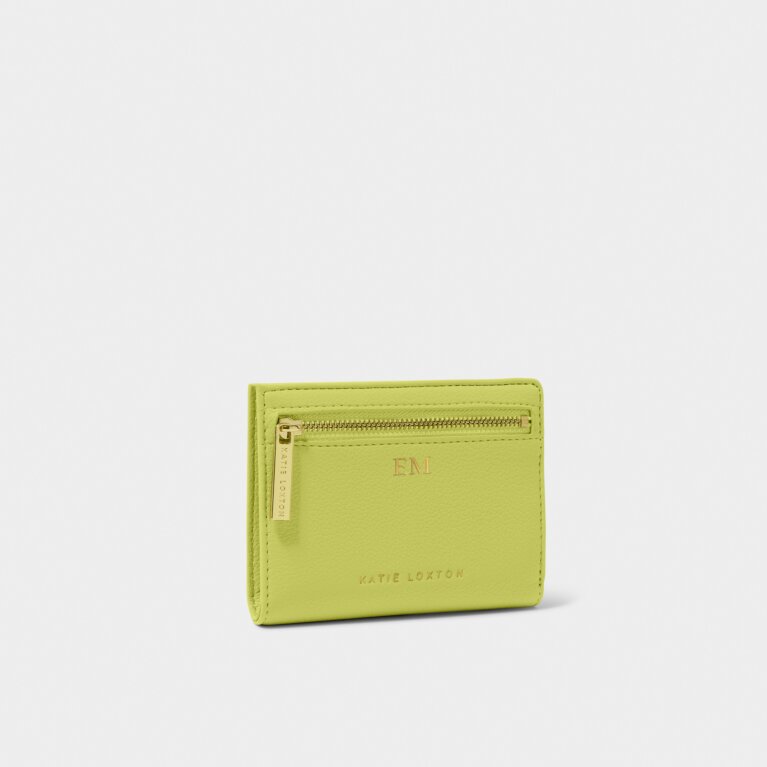 Jayde Wallet in Lime Green