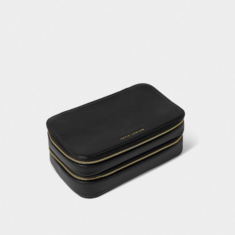 Jewellery And Accessories Travel Case in Black