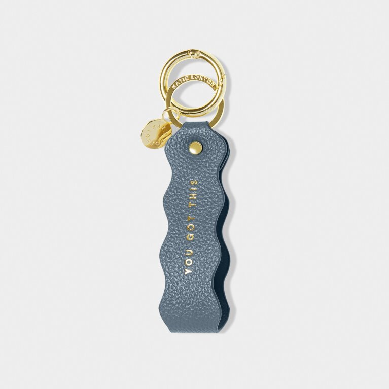 Sentiment Wave Keyring 'You Got This' in Navy