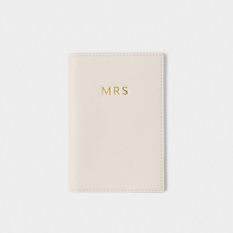 Bridal Passport Cover 'Mrs'