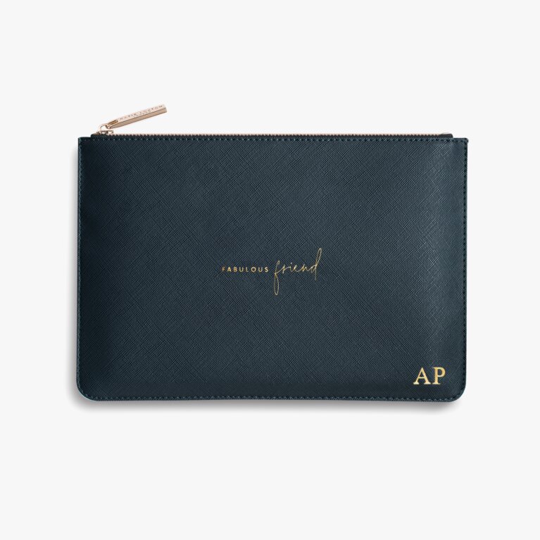 Perfect Pouch 'Fabulous Friend' in Navy
