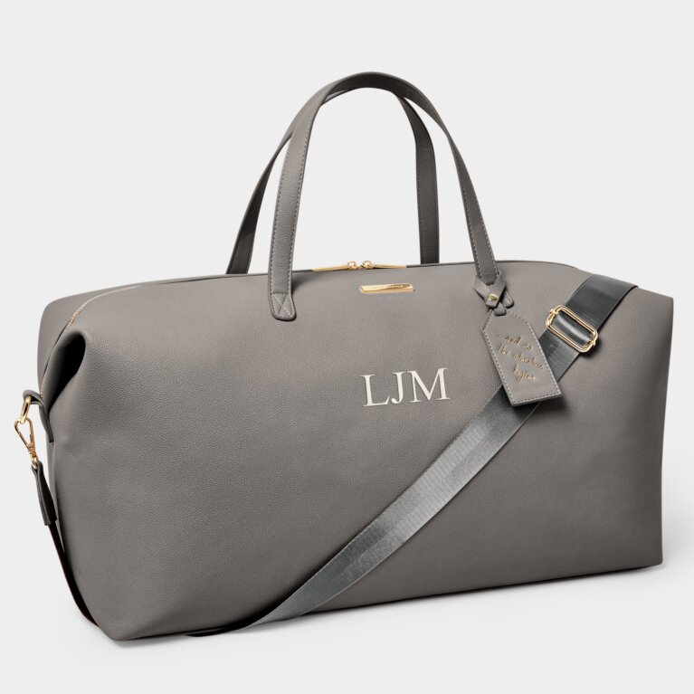 Weekend Holdall Bag in Charcoal