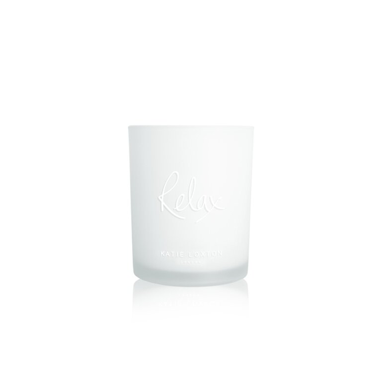 Relax Candle | Soft Cotton And Jasmine