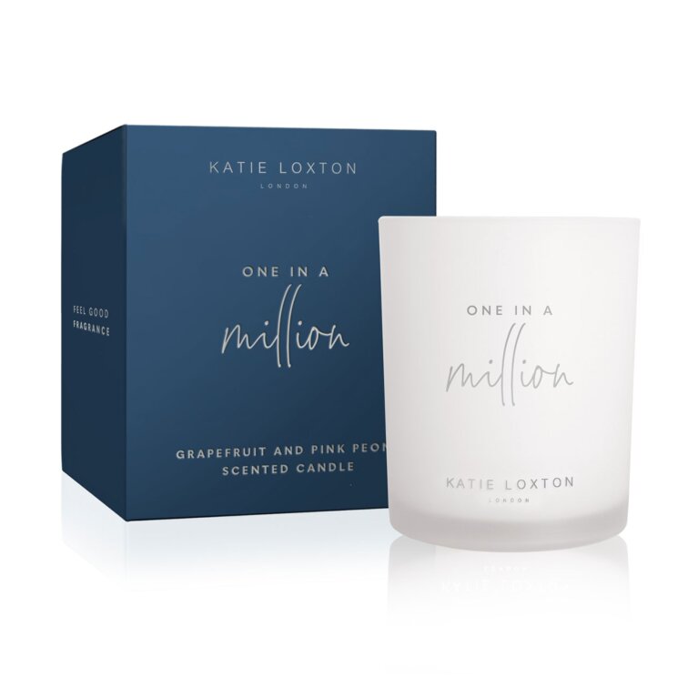 One in A Million Navy Candle