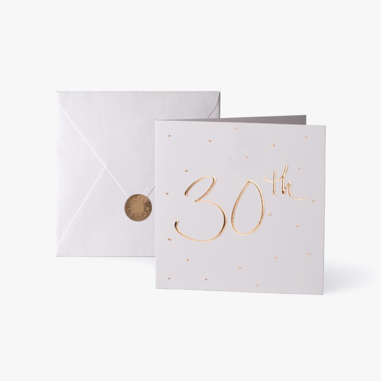 Greeting Cards '30th Birthday' Pack Of 10