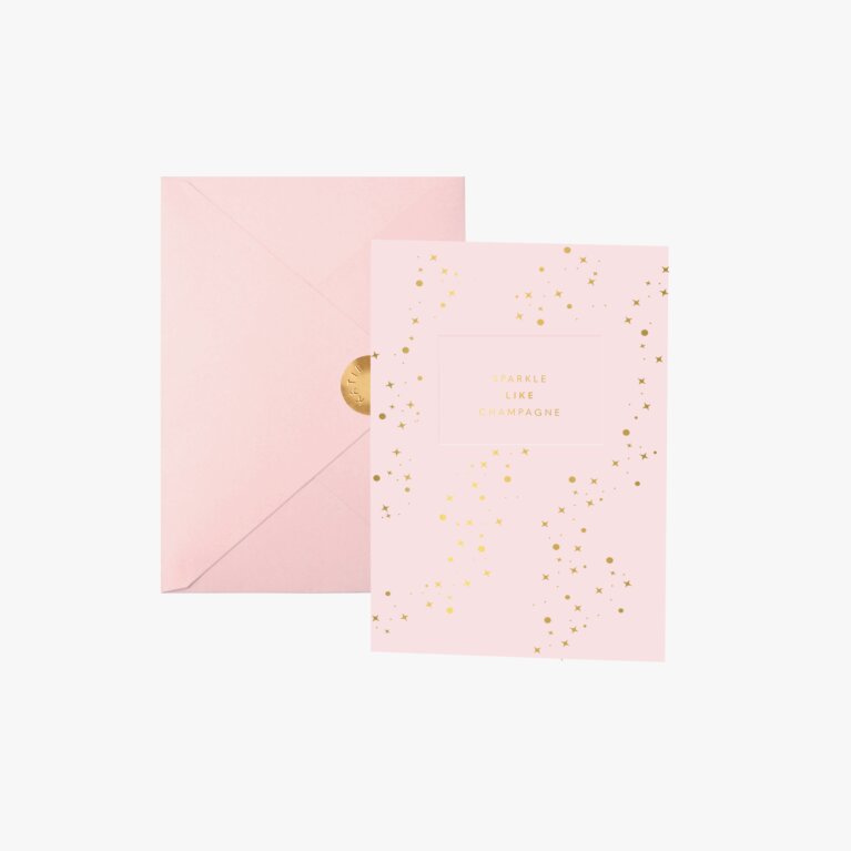 Greeting Card Sparkle Like Champagne!