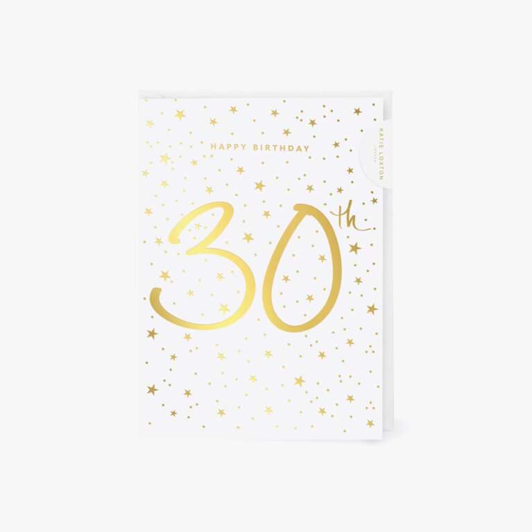 Greetings Card 'Happy 30th Birthday' 