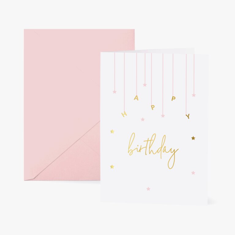 Greetings Card Happy Birthday Pack Of 6