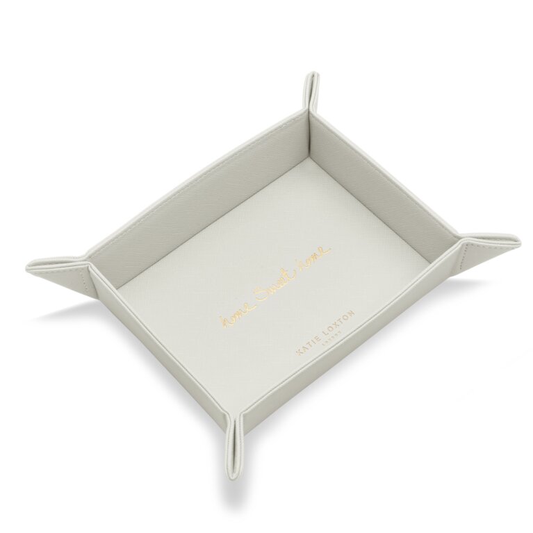 Organizing Tray | Home Sweet Home | Soft Gray