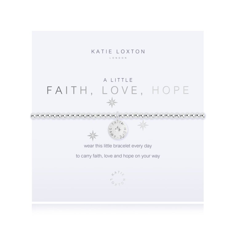 A Little Faith Love Hope Bracelet