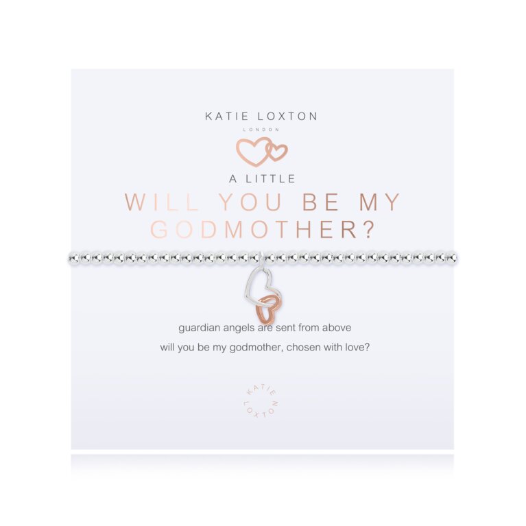 A Little Will You Be My Godmother Bracelet