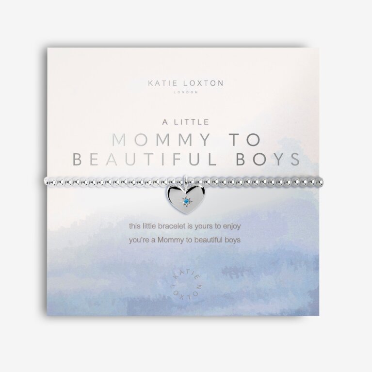 A Little 'Mommy To Beautiful Boys' Bracelet