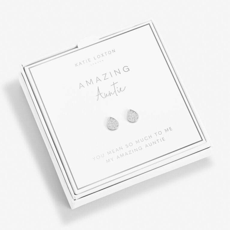 Beautifully Boxed A Little 'Amazing Auntie' Earrings