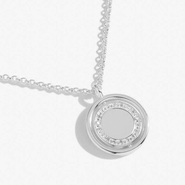 Sentiment Spinners 'Wish' Necklace