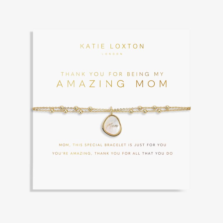 My Moments 'Thank You For Being My Amazing Mom' Bracelet