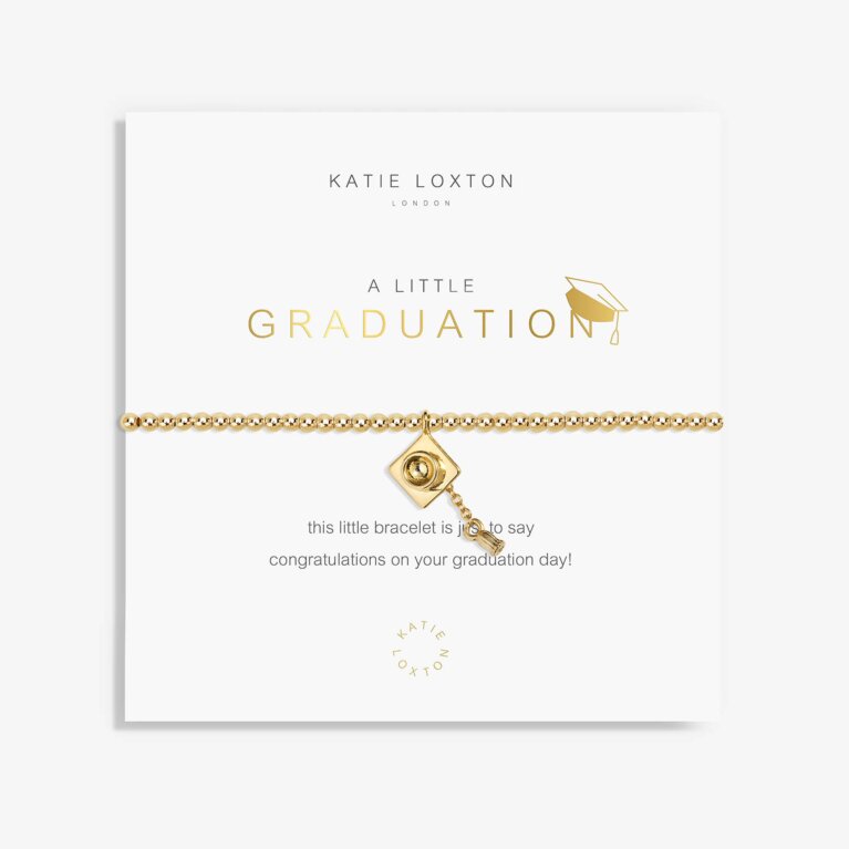 Gold A Little 'Graduation' Bracelet