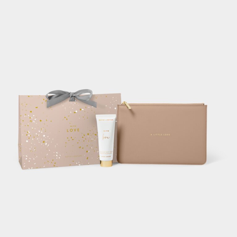 Hand Cream And Pouch Gift Set 'With Love' 