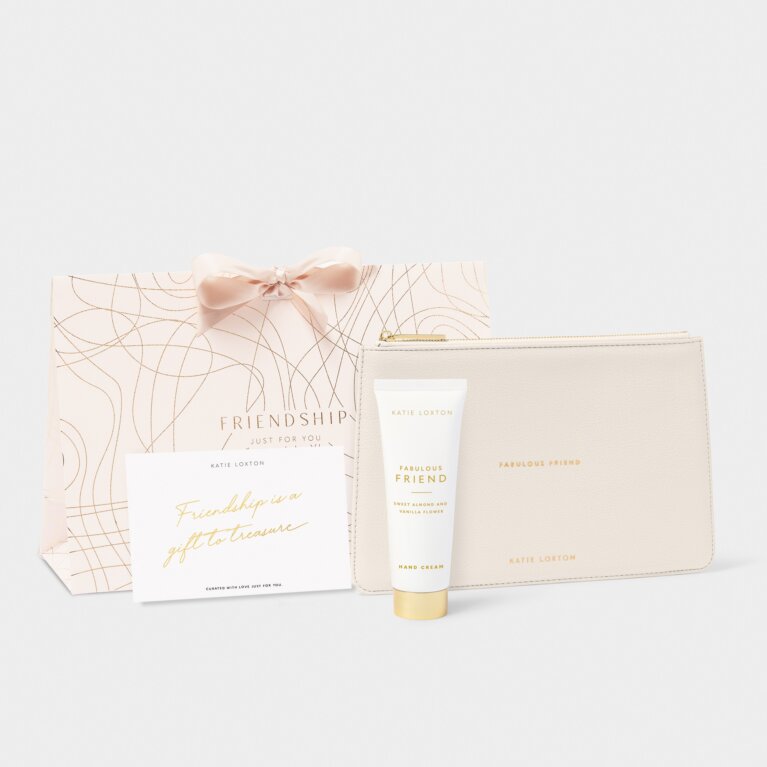 Pouch And Hand Cream Gift Set 'Friendship'