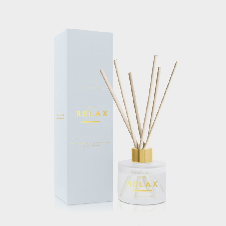 Sentiment Reed Diffuser And Relax White Orchid And Soft Cotton