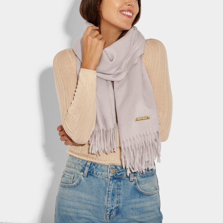 Blanket Scarf in Lilac