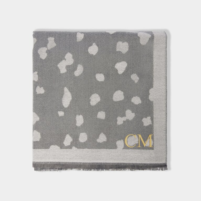 Dalmatian Printed Blanket Scarf