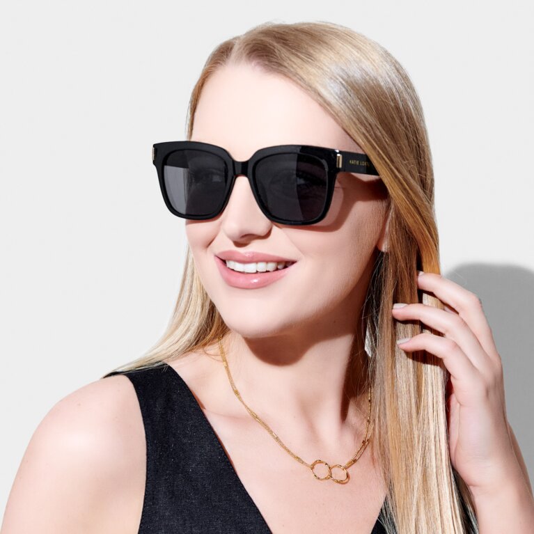 Roma Sunglasses in Black