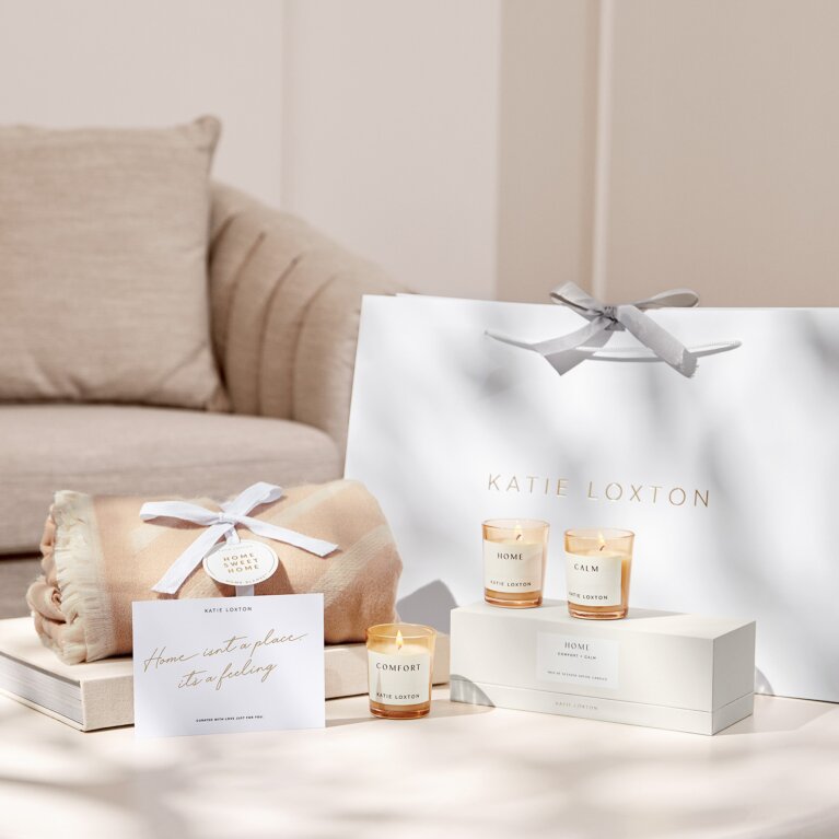 'Home Isn't A Place, It's A Feeling' Gift Set