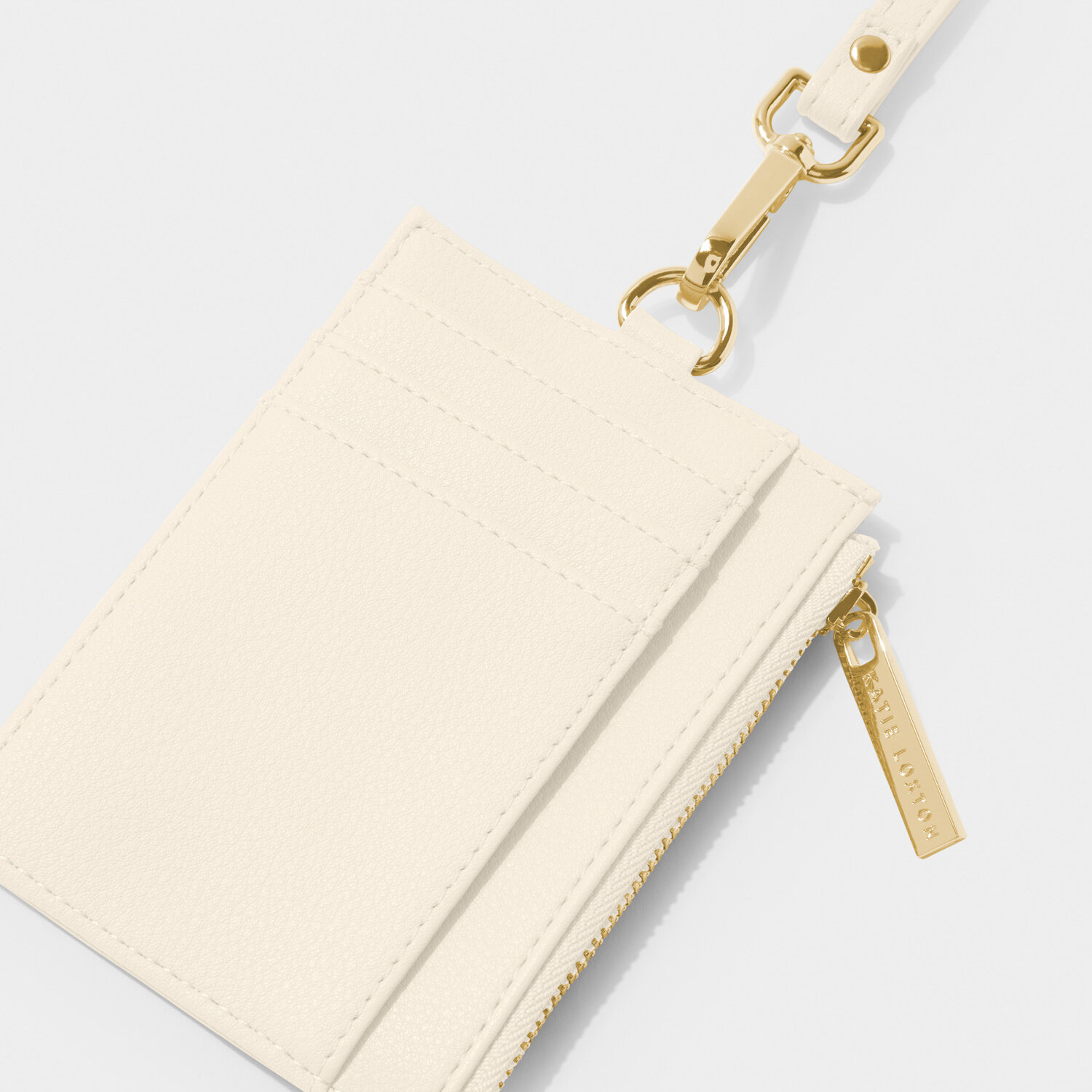 Ashley Card Holder With Strap | Off White | Katie Loxton