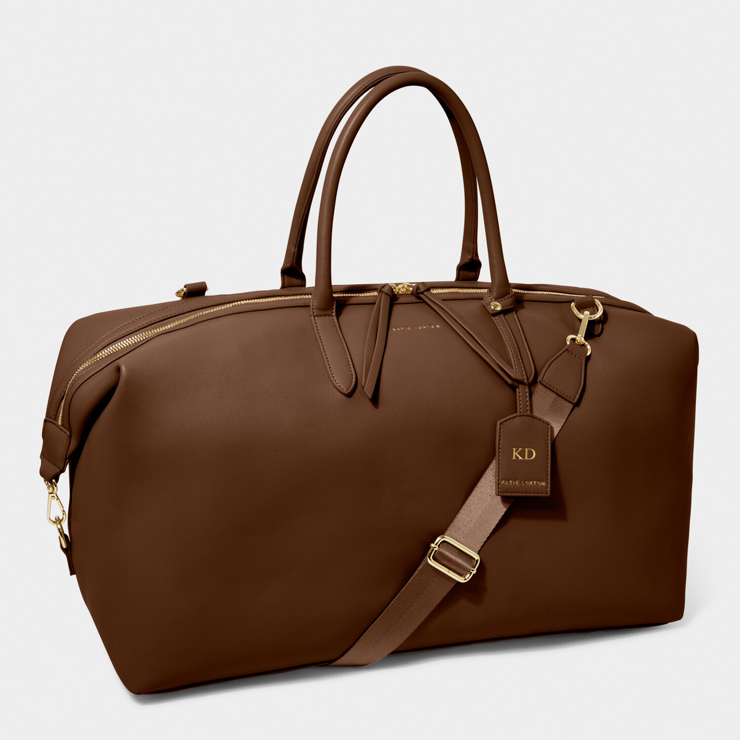 Oxford Weekend Holdall | Chocolate | Katie Loxton