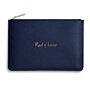 Perfect Pouch Maid Of Honour in Navy Blue
