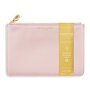 Birthstone Perfect Pouch 'July' Sunstone in Blush Pink