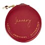 Birthstone Jewellery Box January Garnet in Dark Red
