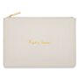 Bridal Perfect Pouch 'Maid Of Honour' in Dove Grey 