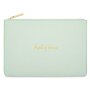Bridal Perfect Pouch 'Maid Of Honour' in Sage Green