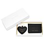 Heart Keychain & Card Holder Set 'One in A Million' in Black